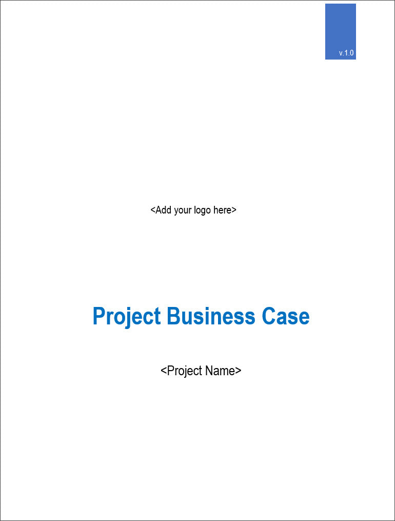 Project Starter Kit - Project Business Case