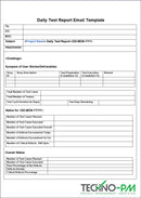 Daily Test Report Email Template