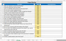 Excel Project Planning