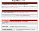 Project Scope Template