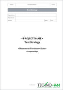 Test Strategy Template